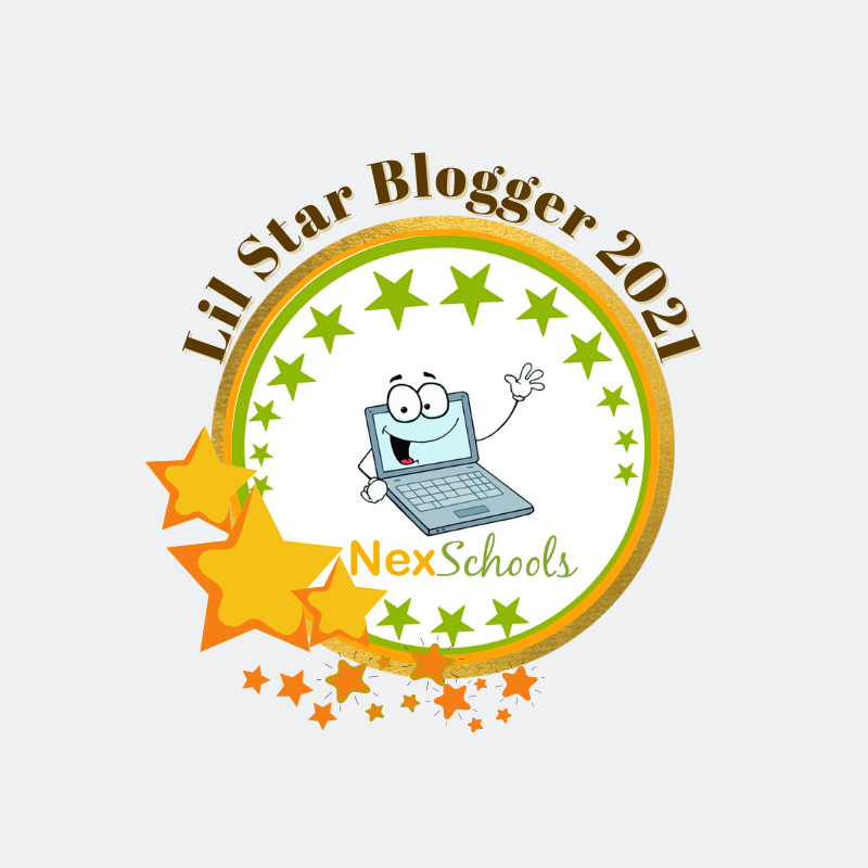 Lil Star Blogger Badge for the Finalists of the Lil Bloggers Contest 2021, Kids Blog space free, Earn your blogging badge, learn to blog, How to blog and earn your badge, Why blog for students, middle schol, high school, primary school children, teen blog, student blog, edu Blog , Training program for children, Students can learn and publish blogs free